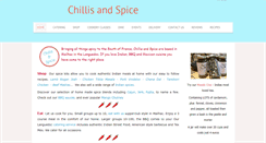 Desktop Screenshot of chillisandspice.com