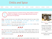 Tablet Screenshot of chillisandspice.com